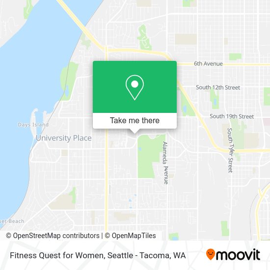 Mapa de Fitness Quest for Women