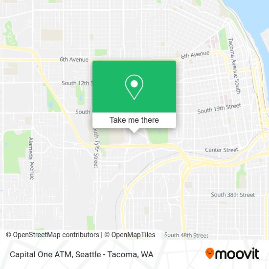 Mapa de Capital One ATM