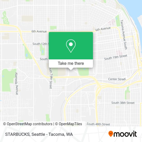 STARBUCKS map