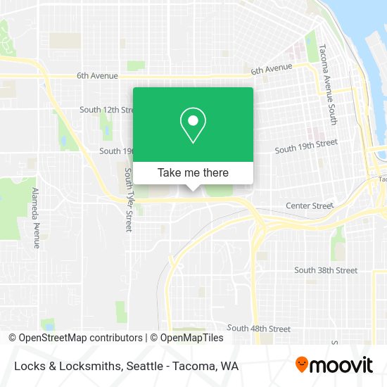 Locks & Locksmiths map