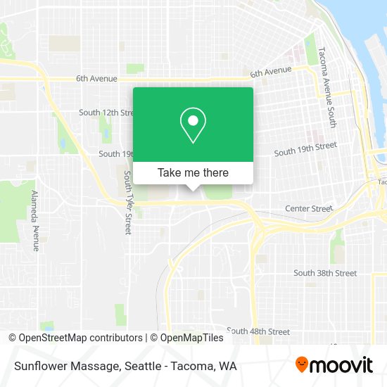 Sunflower Massage map