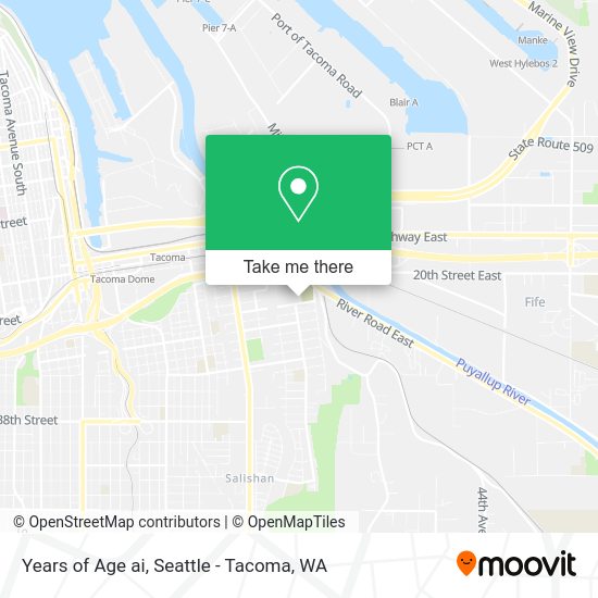 Mapa de Years of Age ai