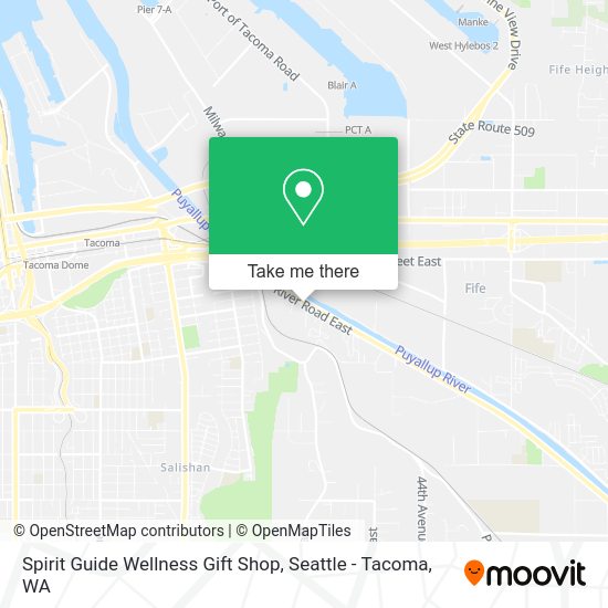 Spirit Guide Wellness Gift Shop map