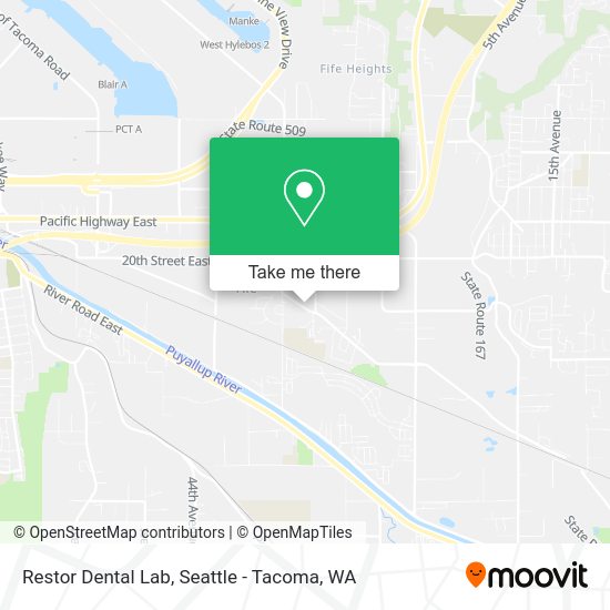 Restor Dental Lab map