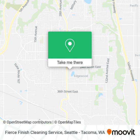 Mapa de Fierce Finish Cleaning Service