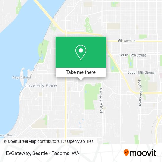 EvGateway map