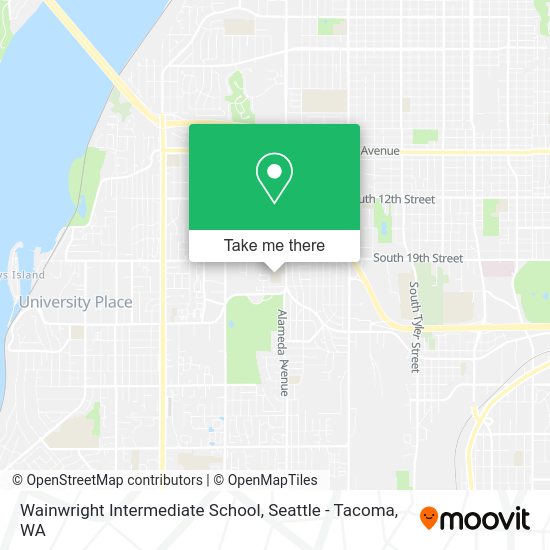 Wainwright Intermediate School map