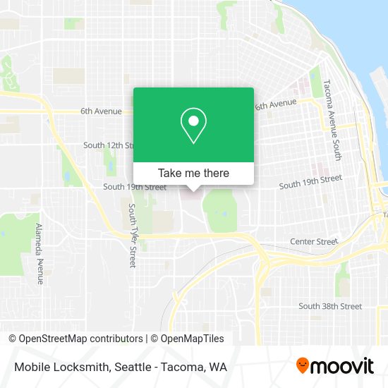 Mobile Locksmith map