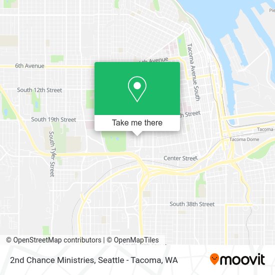 2nd Chance Ministries map