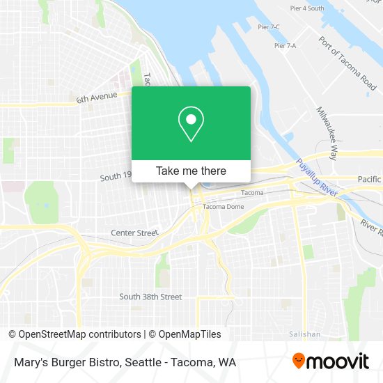 Mapa de Mary's Burger Bistro