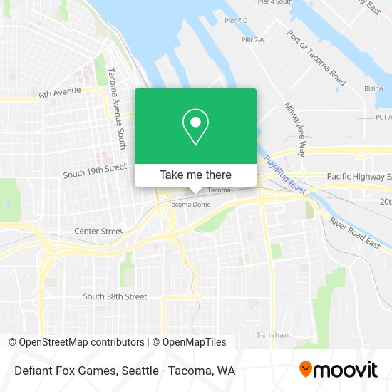 Mapa de Defiant Fox Games