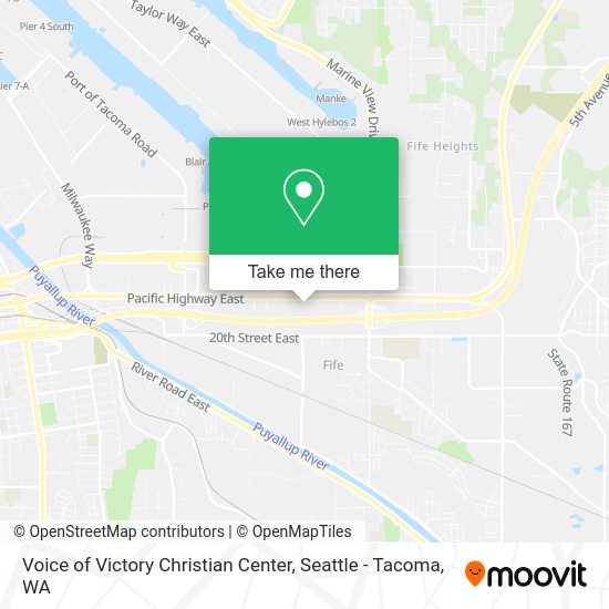 Mapa de Voice of Victory Christian Center