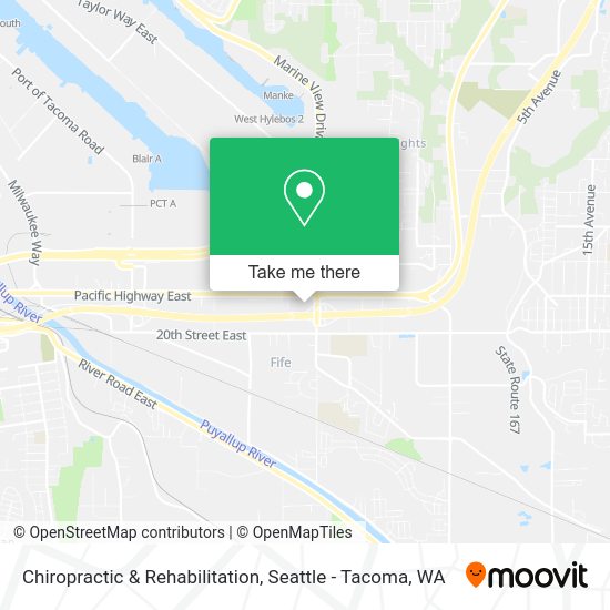 Chiropractic & Rehabilitation map