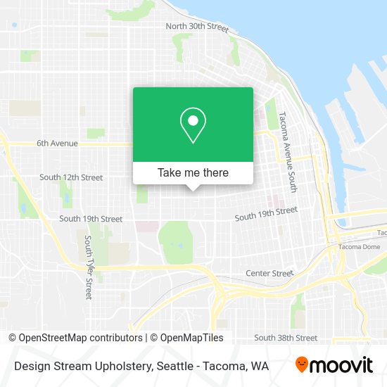 Design Stream Upholstery map