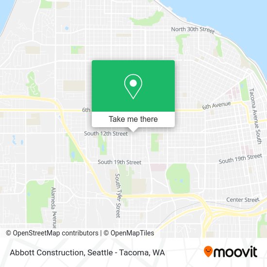 Mapa de Abbott Construction