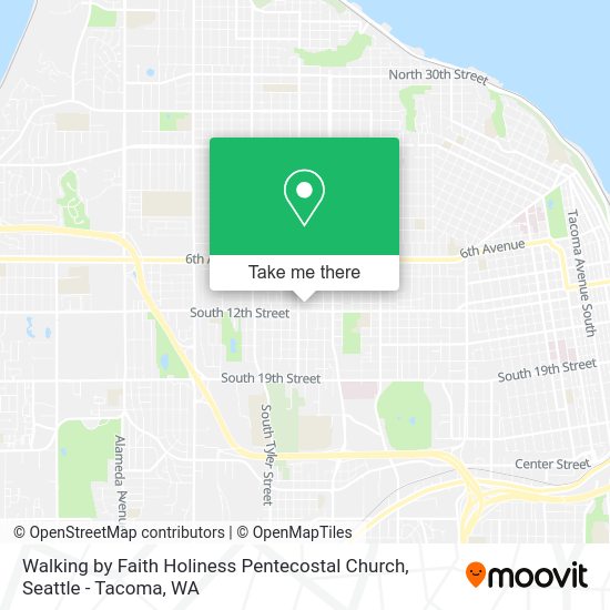 Mapa de Walking by Faith Holiness Pentecostal Church