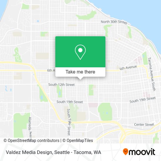 Valdez Media Design map