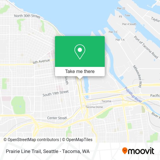 Mapa de Prairie Line Trail