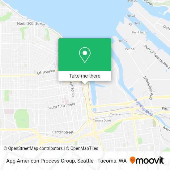 Apg American Process Group map