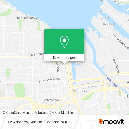 PTV America map