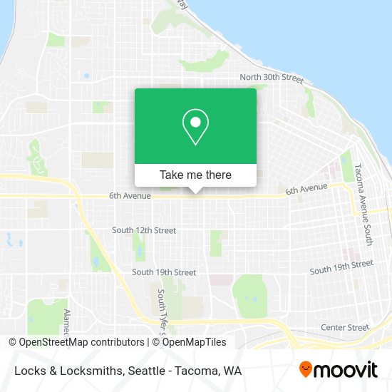 Locks & Locksmiths map