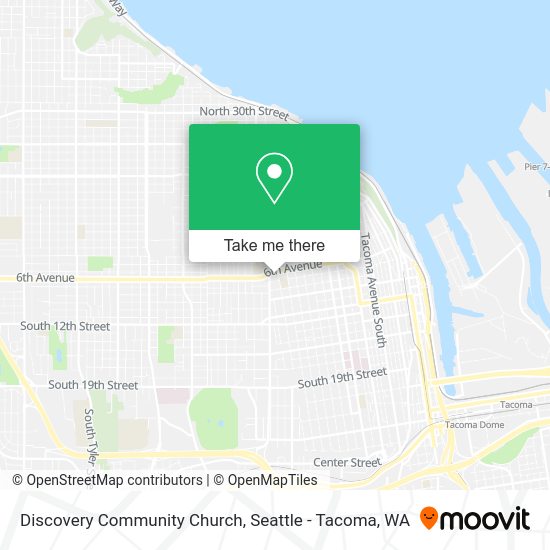 Discovery Community Church map