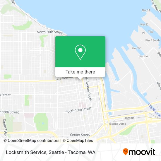 Locksmith Service map