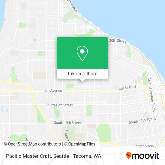 Pacific Master Craft map