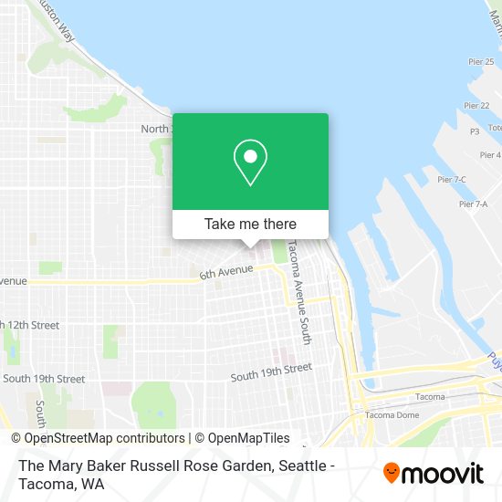 Mapa de The Mary Baker Russell Rose Garden