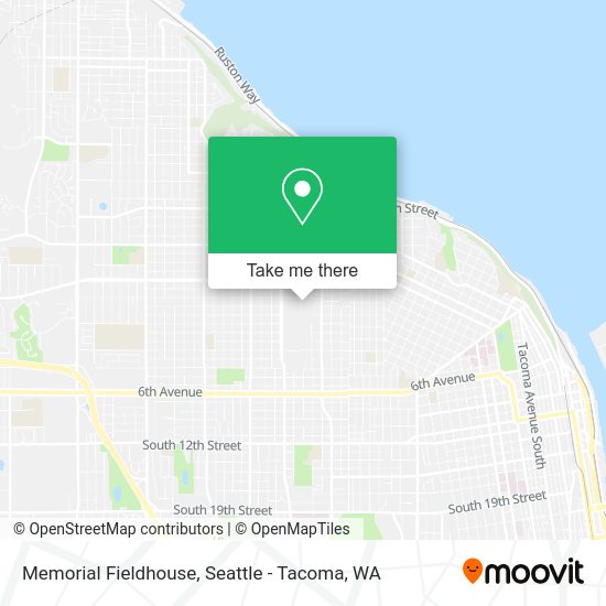 Memorial Fieldhouse map