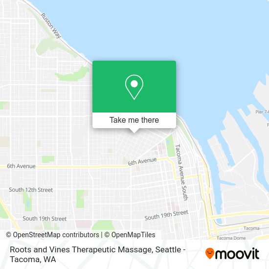 Mapa de Roots and Vines Therapeutic Massage