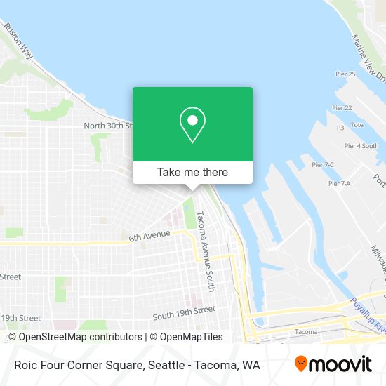 Roic Four Corner Square map