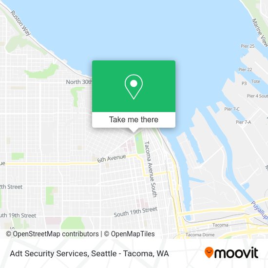 Mapa de Adt Security Services