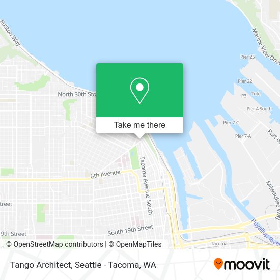Tango Architect map