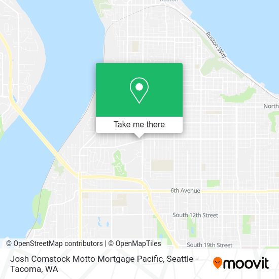 Josh Comstock Motto Mortgage Pacific map