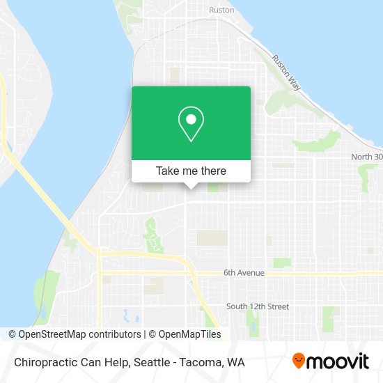 Chiropractic Can Help map