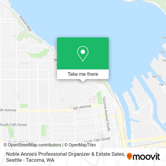 Noble Annie's Professional Organizer & Estate Sales map