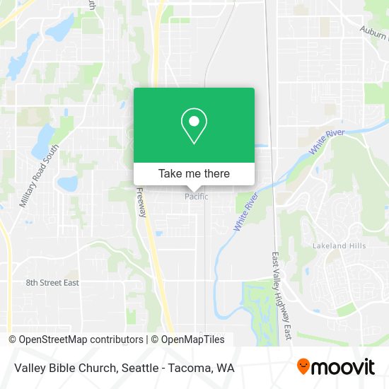 Valley Bible Church map