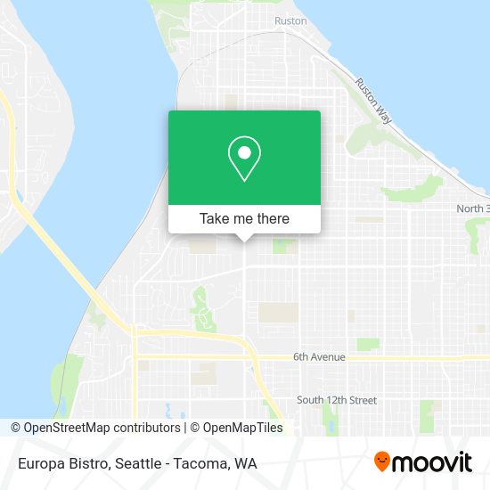 Europa Bistro map