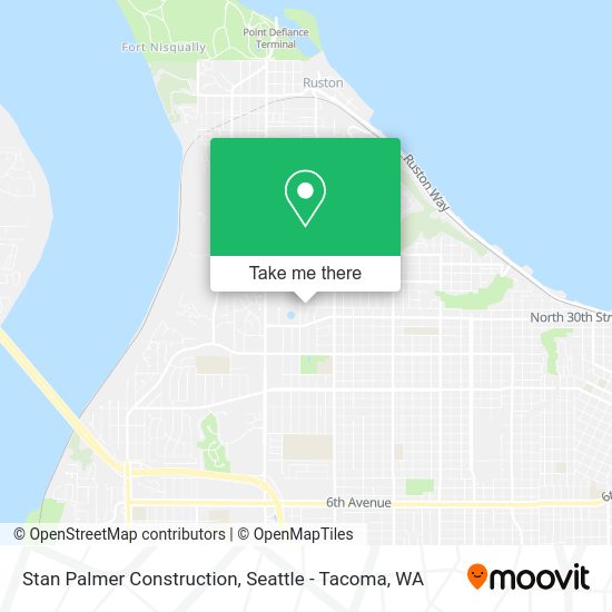 Mapa de Stan Palmer Construction