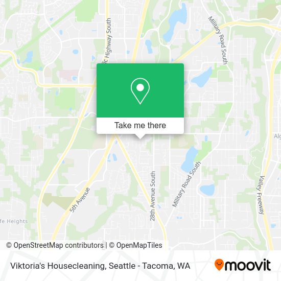Viktoria's Housecleaning map