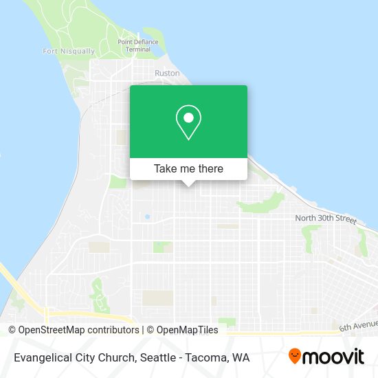 Evangelical City Church map