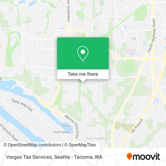 Vargas Tax Services map
