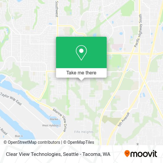Clear View Technologies map
