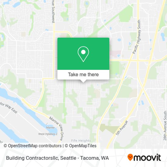 Building Contractorsllc map