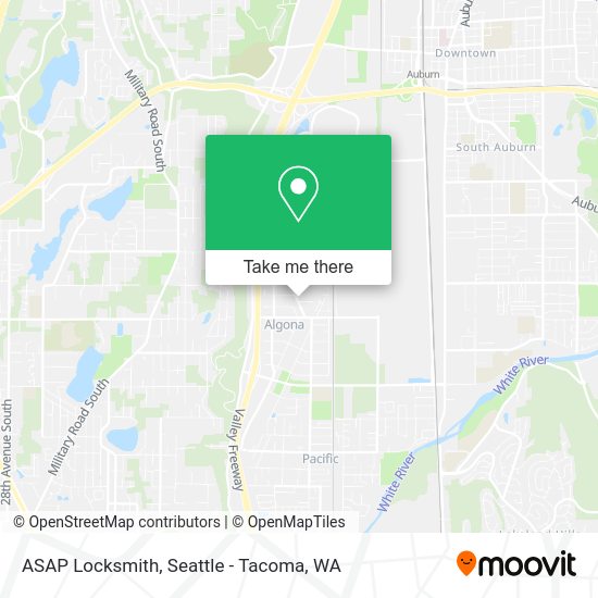 ASAP Locksmith map