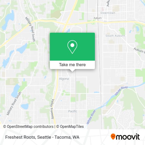 Freshest Roots map