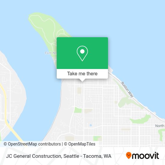 JC General Construction map
