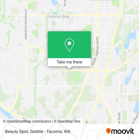 Beauty Spot map