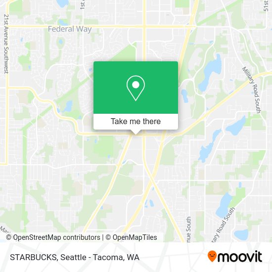 STARBUCKS map